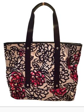 Coach Poppy Graffiti Tote
